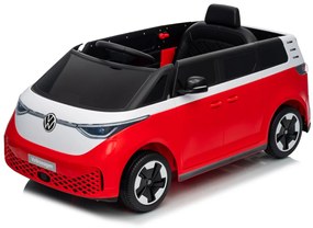 Detské elektrické auto Volkswagen ID BUZZ červené