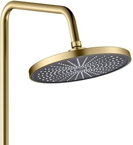 Rea Marco, sprchový set s vaňovou výlevkou, zlatá matná, REA-P8548