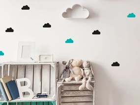 Nálepky na stenu MRAKY do detskej izby