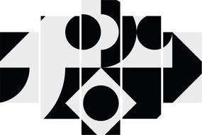 Obraz - Geometrická abstrakcia N⁰1 (150x105 cm)