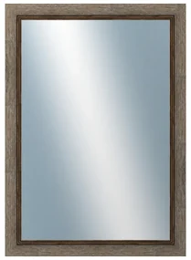DANTIK - Zrkadlo v rámu, rozmer s rámom 50x70 cm z lišty CARRARA žltá (2895)