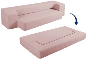 Dormeo rozkladacia pohovka 2v1 Ružová