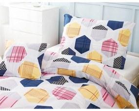 Trojdielne obliečky na jednolôžko z mikrosaténu 140x200 cm Amelie – My House