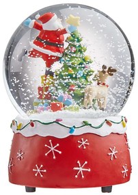 X-MAS Hracia skrinka Santa, stromček a sob
