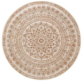 Kulatý koberec ORIENT 120 cm cappuccino