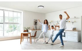 Kanlux 38610 - LED Stmievat. svietidlo PLAFON LED/20W/230V 3000-6500K Wi-Fi čierna