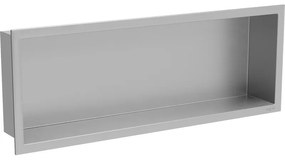 Mexen X-Wall-R, polička na zapustenie na obklad s golierom 60 x 20 cm, oceľová, 1910602010