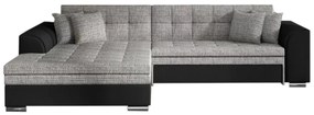 Rohová rozkladacia sedačka SORENTO, 294x80x196, berlin01/soft11, ľavá