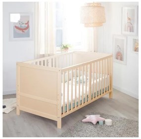 roba Kombinovaná detská postieľka Easy Sleep, 70 x 140 cm (prírodný buk)  (100396996)