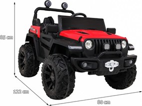 Ramiz Master of Terain Červené vozidlo