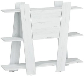 Regál Via 130-2D Craft Biely