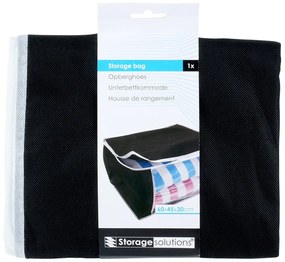 VILDE Textilný box na uskladnenie posteľnej bielizne ÚLOŽNÝ, 80L, 60 x 45 x 30 cm