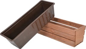 Drevený kvetináč 51 cm Modern – Rojaplast