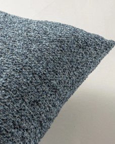 Karin - jednoduchá obliečka, 60x40cm farba produktu modrá látka zapletaná