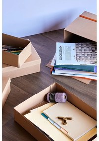 Kartónový organizér na dokumenty Elo – Hübsch