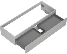 Mexen Orio, kúpeľňová skrinka 120 cm, 1 zásuvka, sivá matná, 91A10-12023-1-BF62