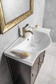 Aqualine Aqualine, ZARA 80 keramické umývadlo nábytkové 79,5x46cm, biela, 10080