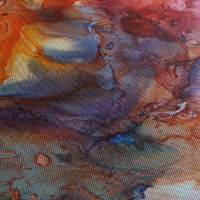 Obraz - Abstraktné atramentové umenie (70x50 cm)