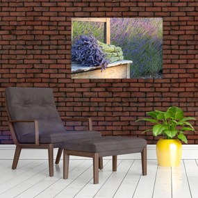 Obraz - Levanduľové zväzky (90x60 cm)