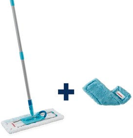 Leifheit Podlahový mop PROFI Micro Duo s kovovou tyčou + náhrada Static Plus 55170