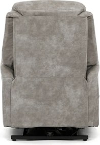 Polohovacie kreslo sivé, elektrické TV-Q8575 GREY3