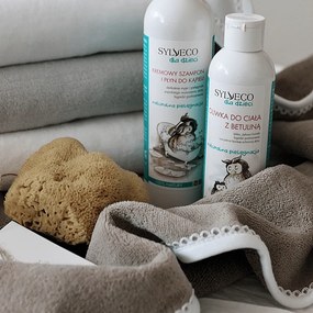 Novorodenecká osuška s kapucňou čokoládová 80x80cm