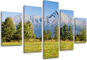 Obraz na stenu 5 dielny SLOVENSKO SK006E50