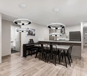 Toolight Toolight, LED závesné osvetlenie 60cm, G044-2CP, chrómová, OSW-06312