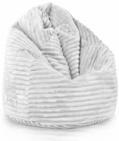 Sedací vak Bag Sako XL stripe TiaHome - svetlo sivá