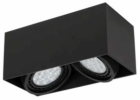 Orlicki design Minimalistické bodové svietidlo Cardi 2 čierna