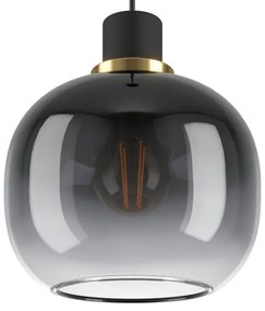 Eglo 99617 - Luster na lanku OILELLA 3xE27/40W/230V šedá