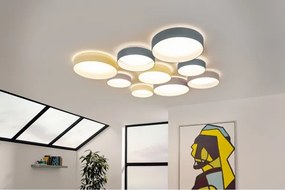 Eglo 96537 - LED Stmievateľné stropné svietidlo PALOMARO 1 1xLED/18W/230V béžová