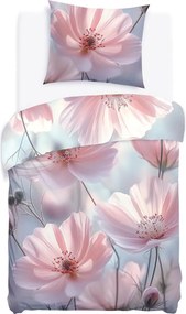 SATÉNOVÉ OBLIEČKY SATYNLOVE PREMIUM 140X200 CM, 1KS 70X80 CM KVETY