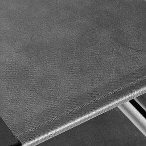 Textilná šatníková skriňa OLENA 165 cm antracitová