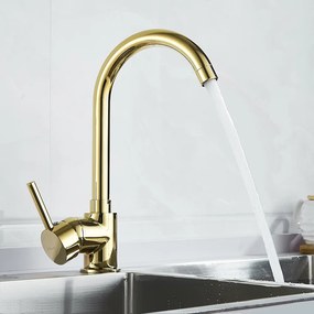 Rea Talisa - vysoká umývadlová batéria, zlatá, REA-B1020