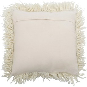 Bloomingville Vlnený vankúš Star Nature Wool 45 × 45 cm
