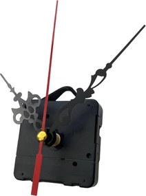 Čierne ručičky na hodiny z hliníka s ornamentom – elegantné | SENTOP R103