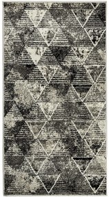 Koberce Breno Kusový koberec PHOENIX 3009 - 0255, sivá, viacfarebná,80 x 150 cm