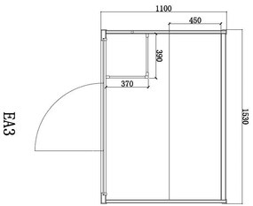 Hanscraft Fínska sauna PERINNE 3