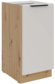 Kuchynská skrinka Solea cashmere/artisan 40D 1F BB