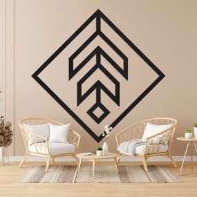 Nástenná geometrická dekorácia štvorec  | SENTOP HDF0397-C