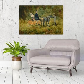 Obraz - Henri de Toulouse-Lautrec, The Trap, reprodukcia (90x60 cm)
