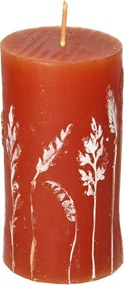 Sviečka Giulia 13cm orange