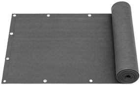 MultiGarden Tieniaca sieť na balkón s príslušenstvom 150x500 cm - sivá MultiGarden