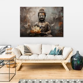 Gario Obraz na plátne Socha meditujúceho Budhu Rozmery: 60 x 40 cm