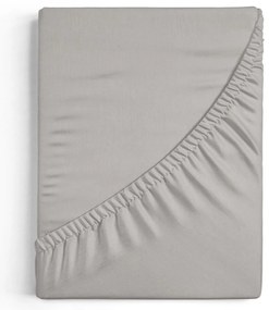 JERSEY PRESTIERADLO JERS4 120X200 CM, VÝŠKA 25 CM STRIEBORNÁ