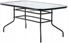 Záhradný stôl NEO 150 cm čierny