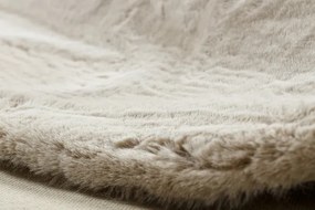 Koberec TEDDY NEW sand 52 béžový, kruh