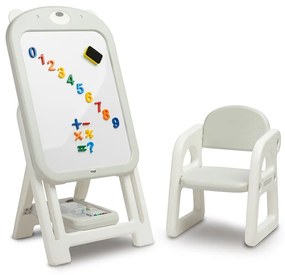 Detská tabuľa so stoličkou TED Toyz grey