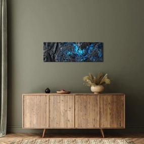 Obraz - Pohľad do vnútra (s hodinami) (90x30 cm)